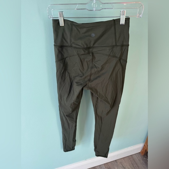 ATHLETA Rainier Tight in Plush Supersonic in Forest Size XS - Picture 7 of 8